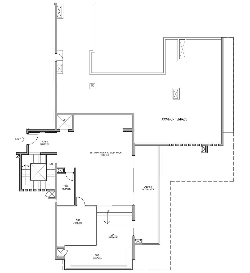 Skyvilla 2 (Level 3) Tower 1/3